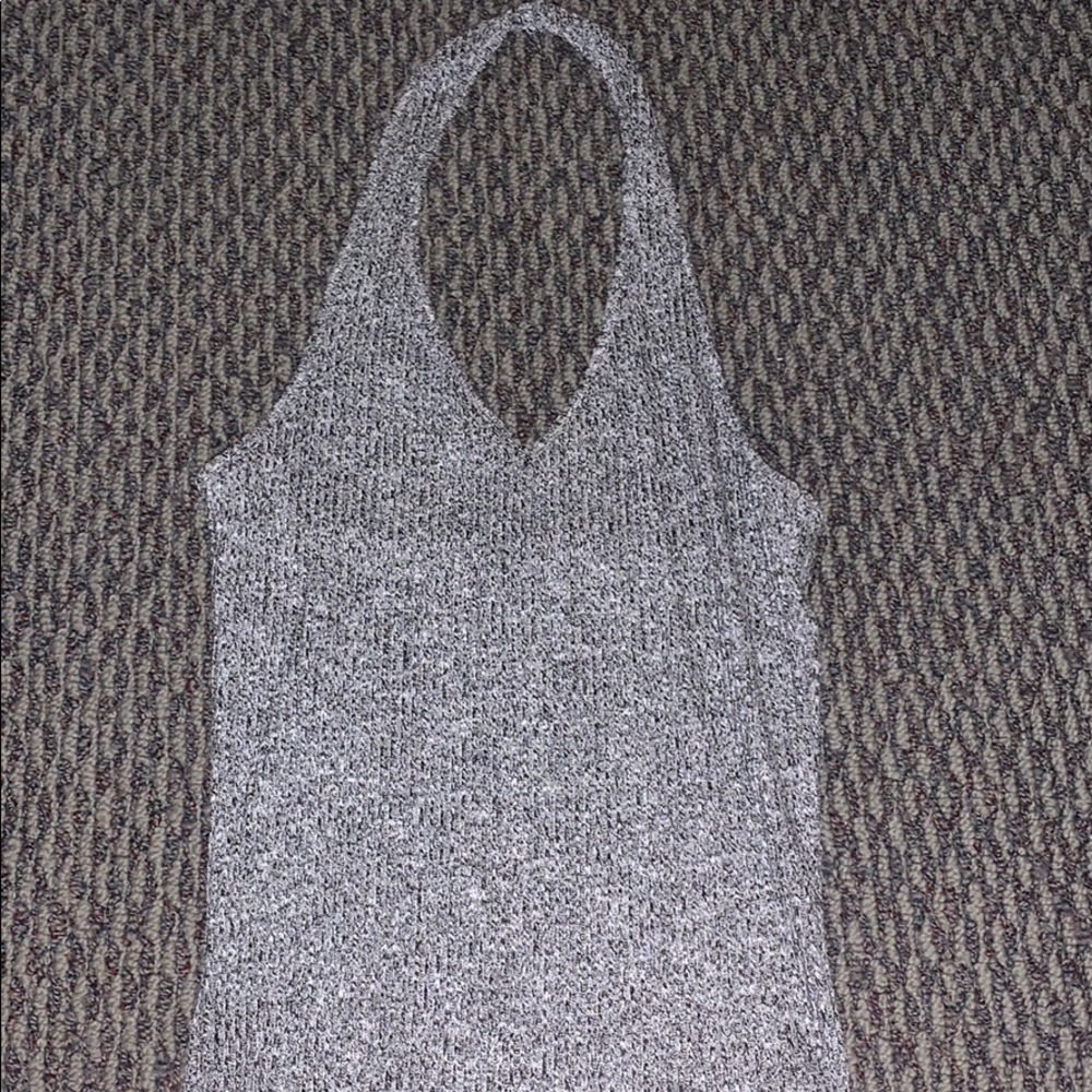 NEVER WORN!! Not too cropped halter top